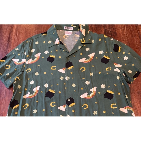 Weekend Soul Other - St. Patrick's‎ Day Button Down Shirt. Men's XL.  New